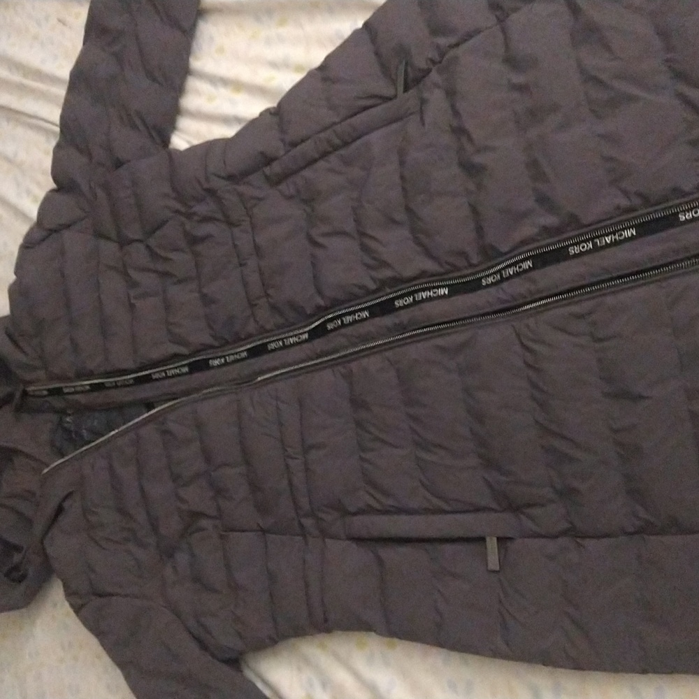 Michael Kors Women's Long Packable Puffer Coat Jacket